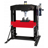 HYDRAULIC PRESS & FOLDING CRANE