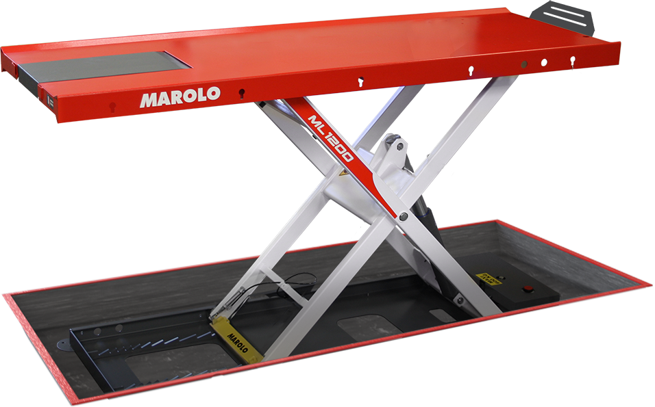Table MAROLOLIFT 1200 HLE Hydraulique - Centrale intégrée - Encastrée