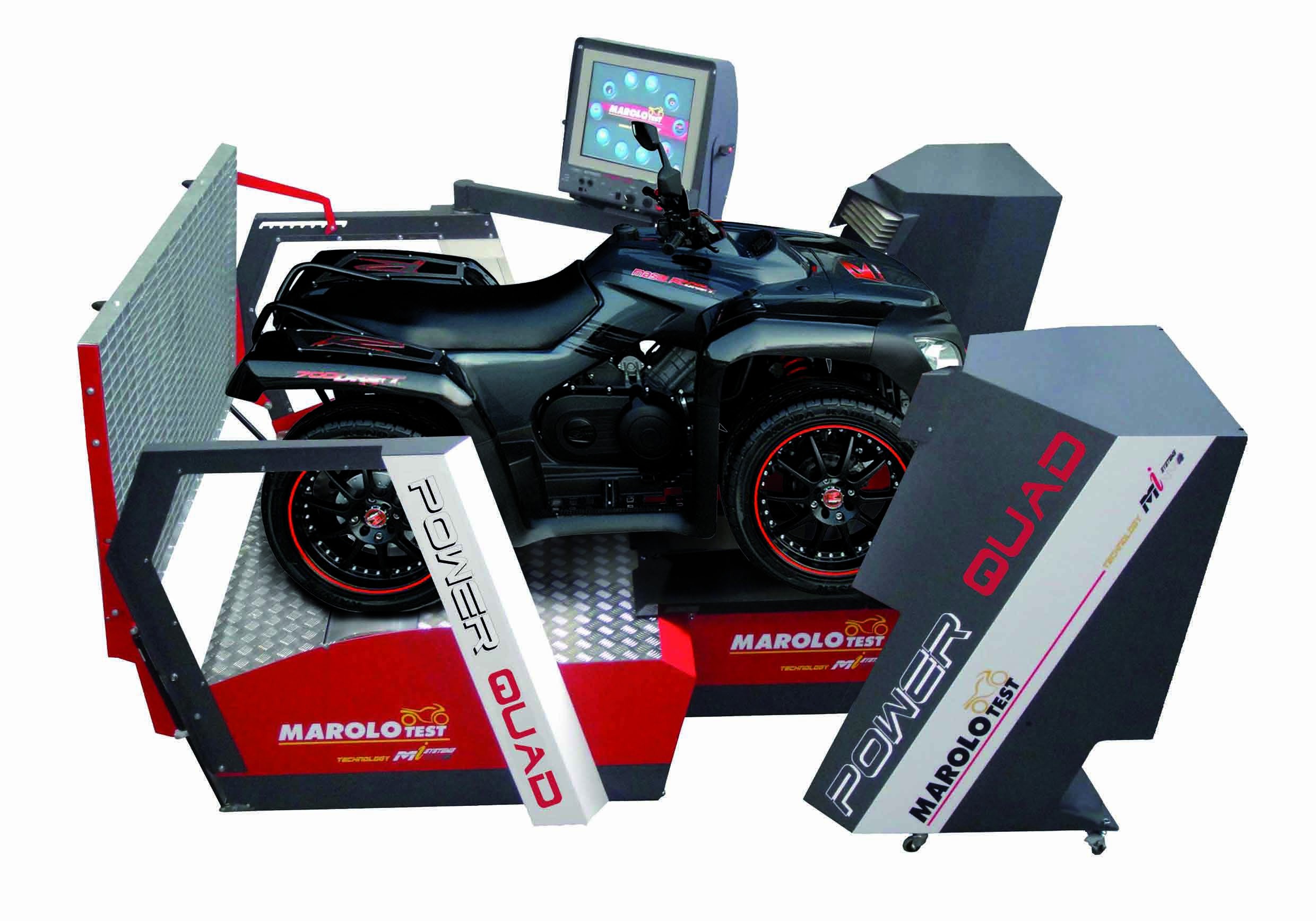 Marolotest Banc De Test Powerfull Moto Quad Basic Bloc Roue
