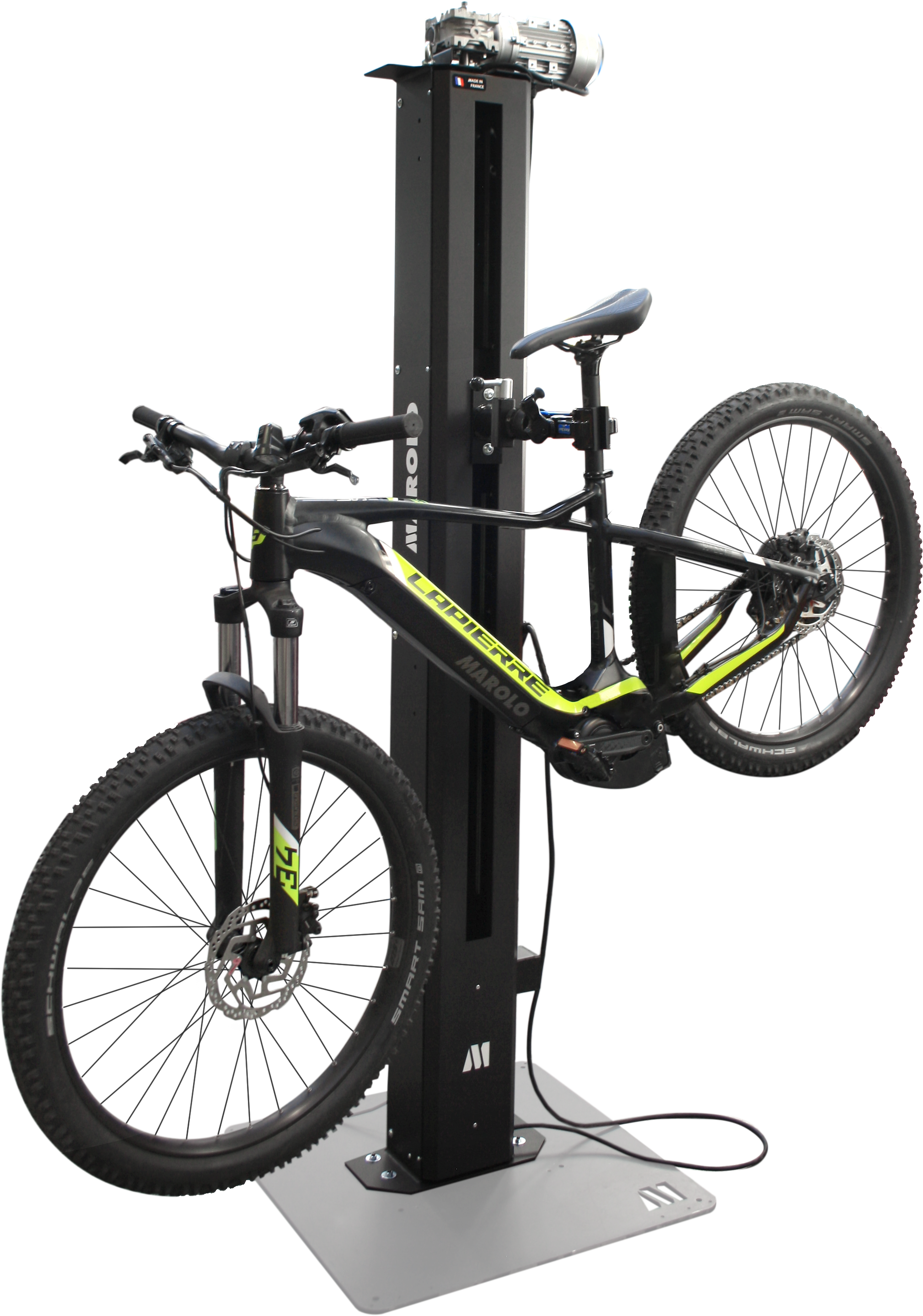 Elévateur de vélo version électrique - LEV 60 - 1 pince - MAROLO