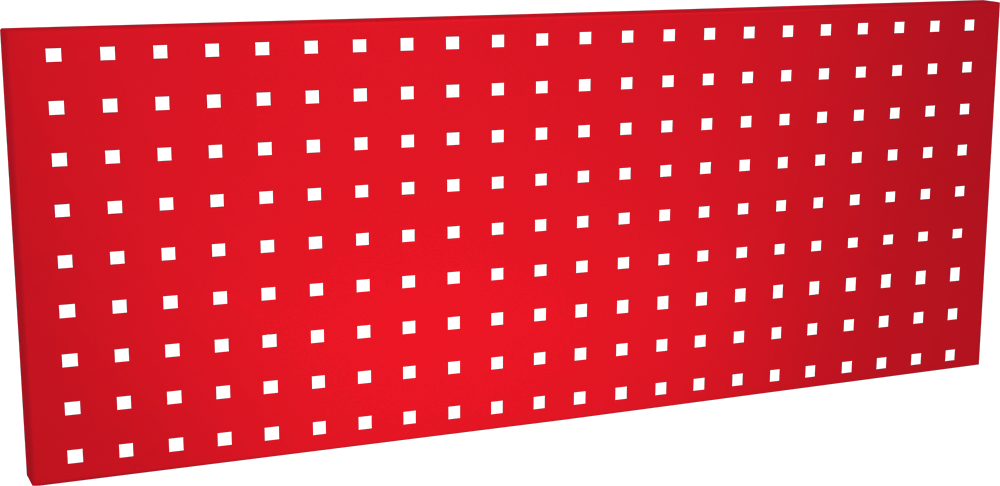 Panneau 1/3 perforé 500 - rouge