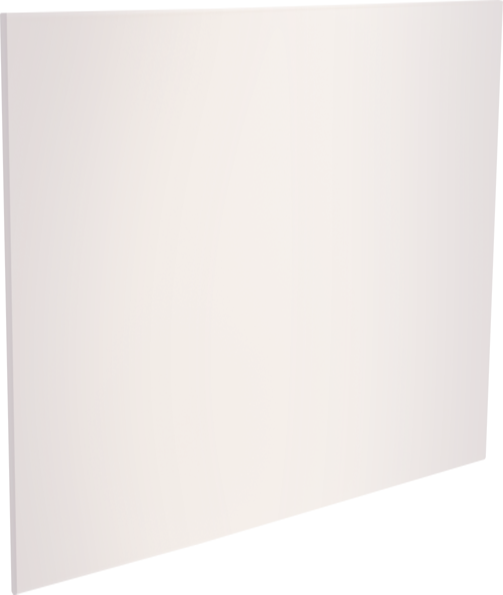 Panneau 3/3 plein 750 - blanc