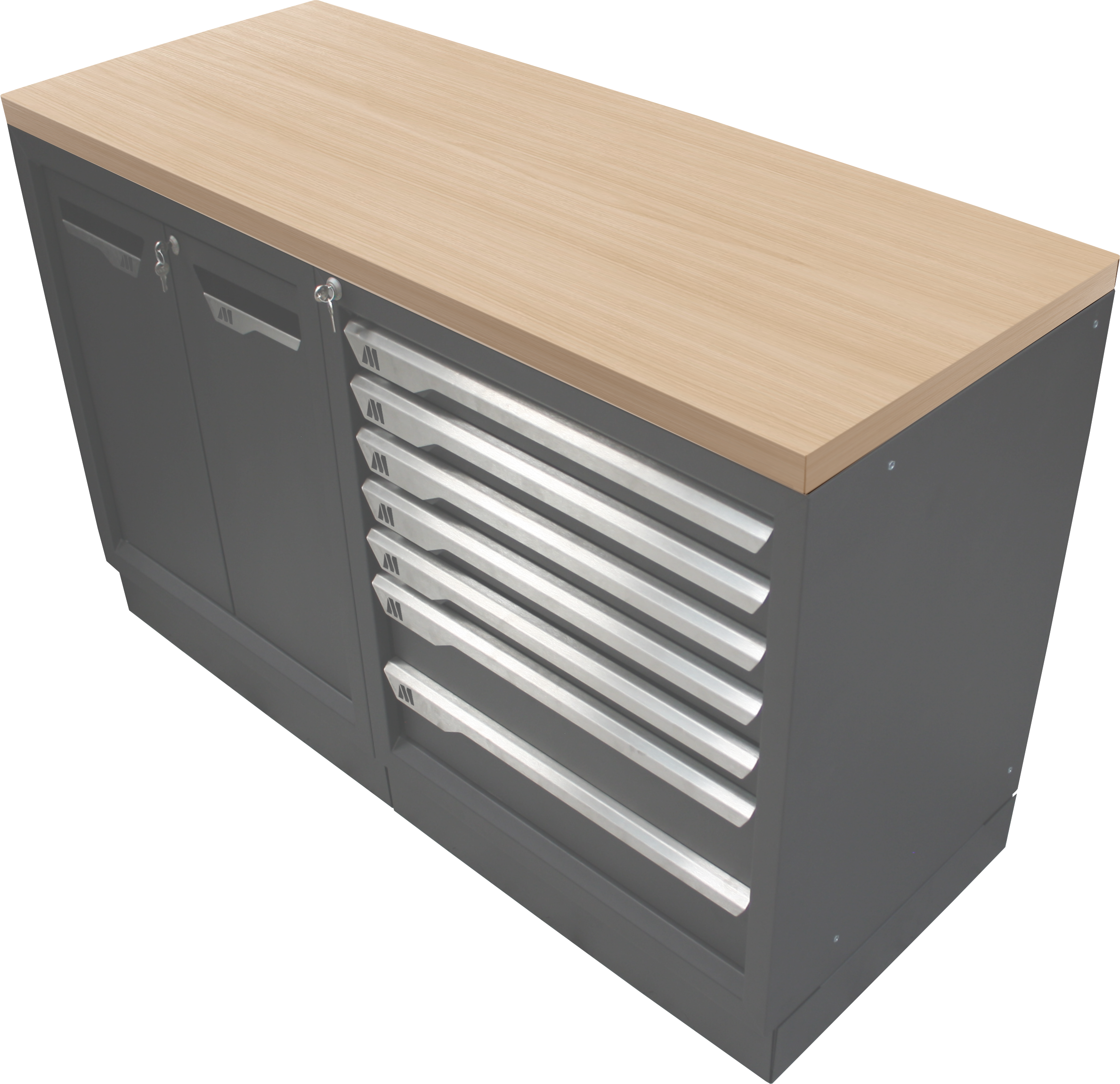 Plan de travail aspect bois 2 250 x 600
