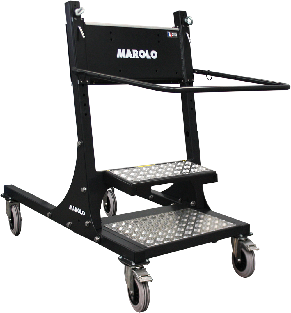 MAROLOTEST - Support Moteur Hors-Bord MAROLO SM 600 - NOIR