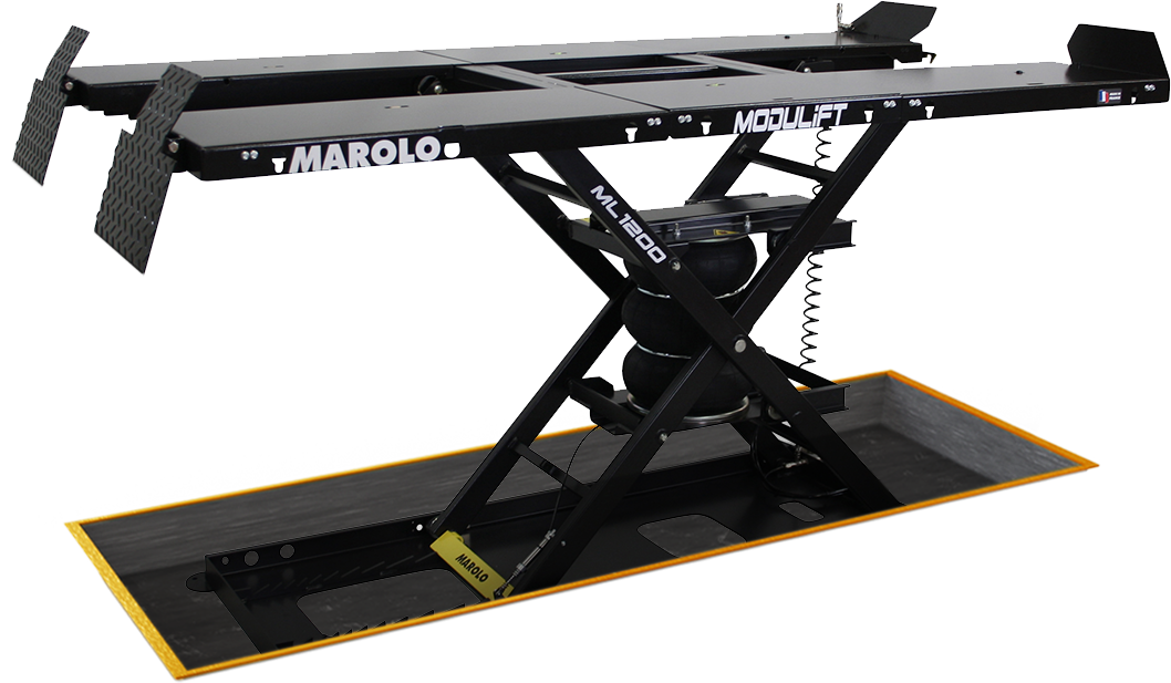 MAROLOTEST Lift MODULIFT 1200 MOPE Pneumatic Inground model BLACK
