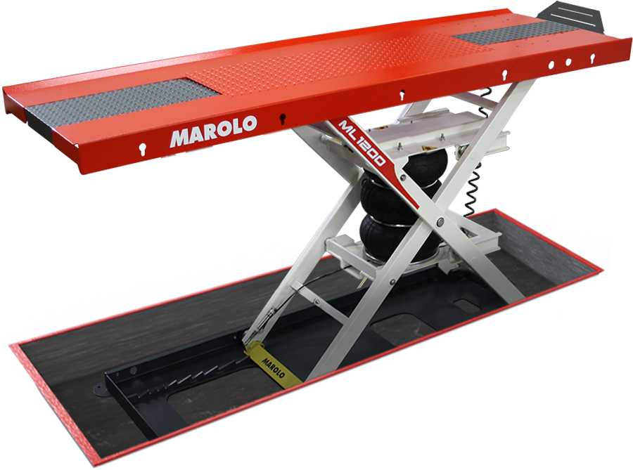 Table MAROLOLIFT 1200 PE Pneumatique - Encastrée