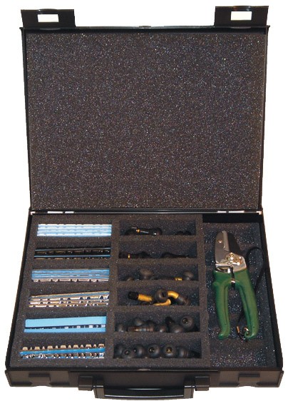 Mallette assortiment de masses et valves