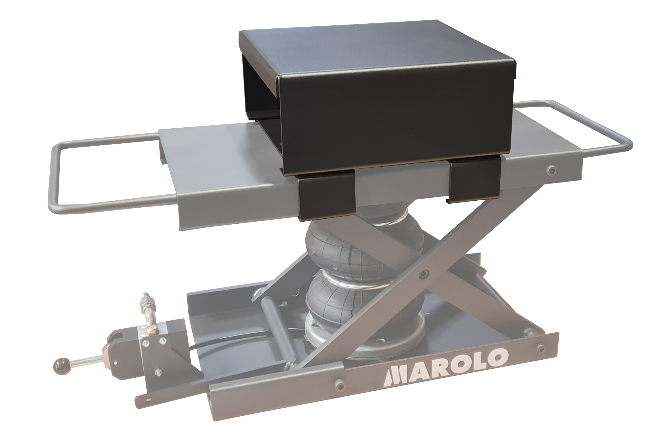 Option cale et chandelles pour LEVEMOTO pneumatique - MAROLO