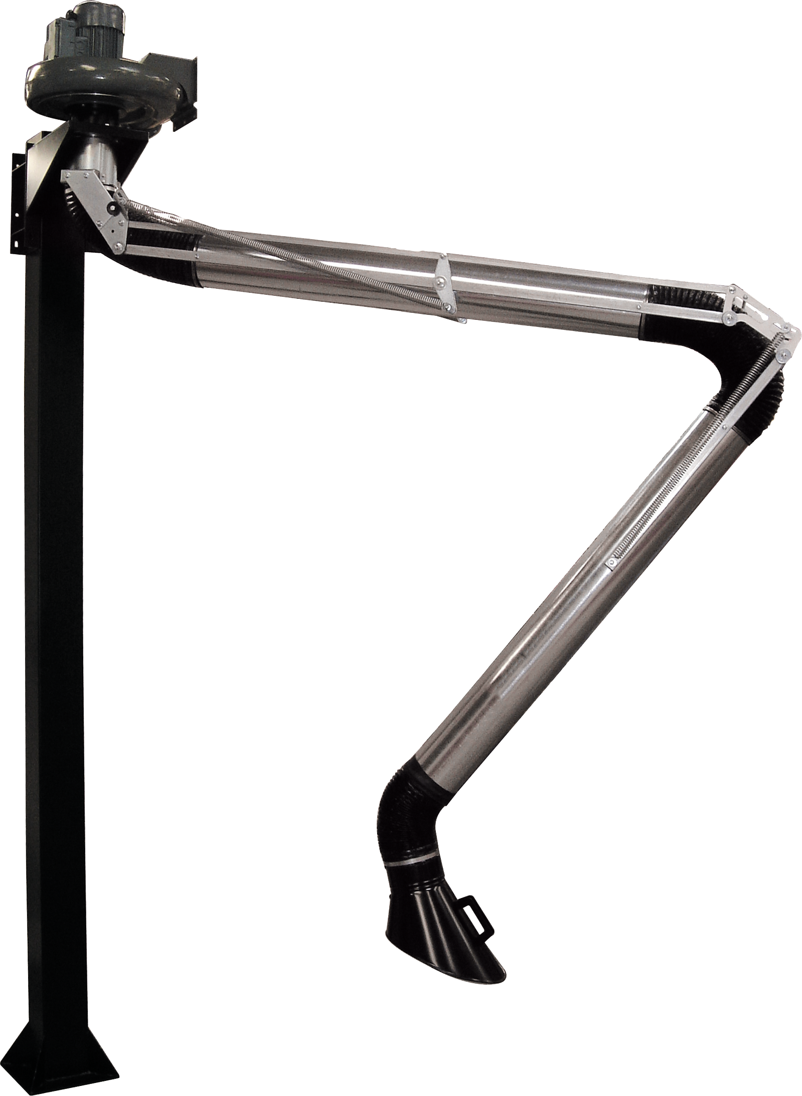 Articulated metal arm 4 m + vacuum cleaner M7