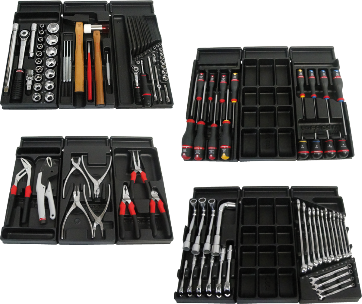 FACOM set with 112 tools