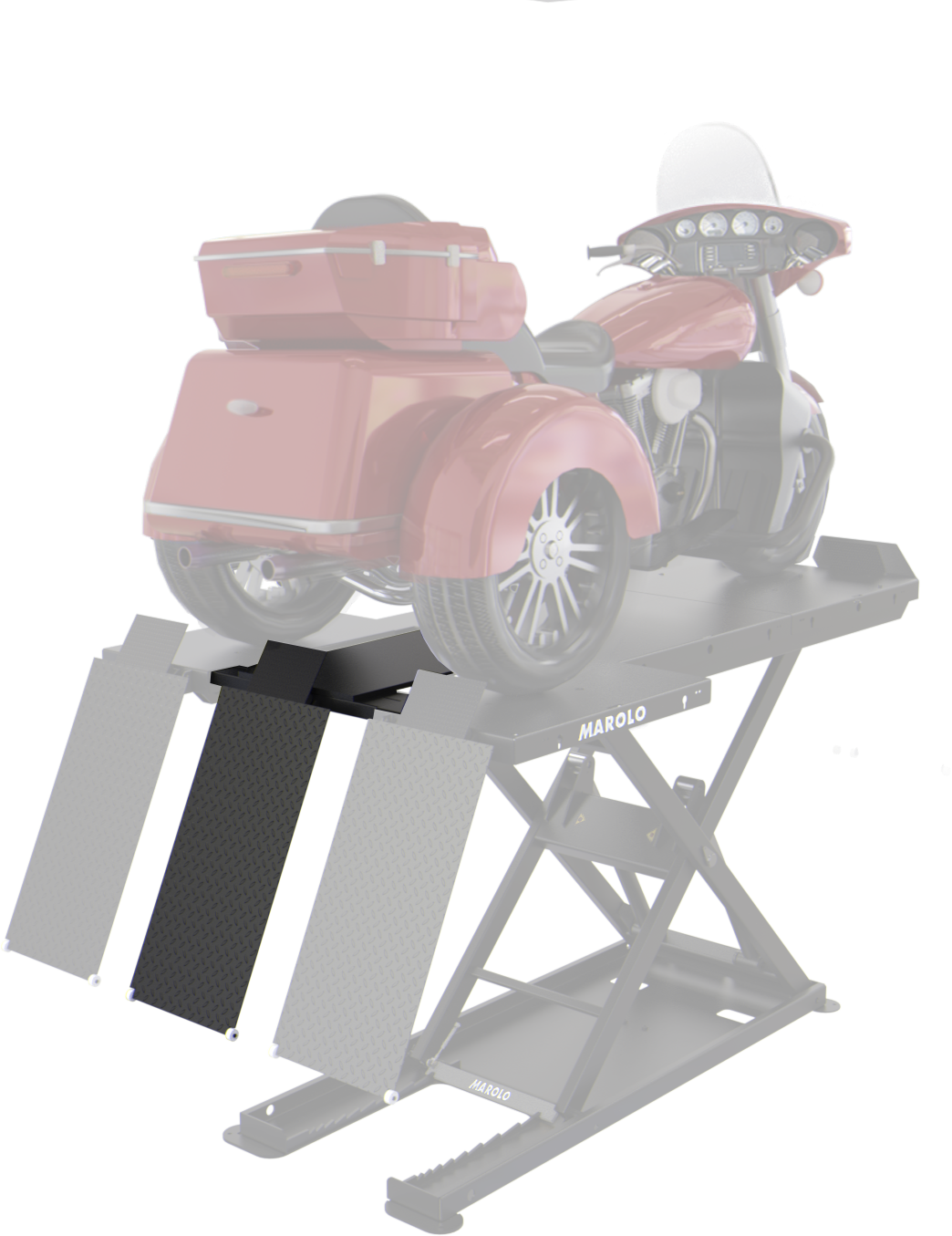 Kit 3eme roue pour Table MODULIFT