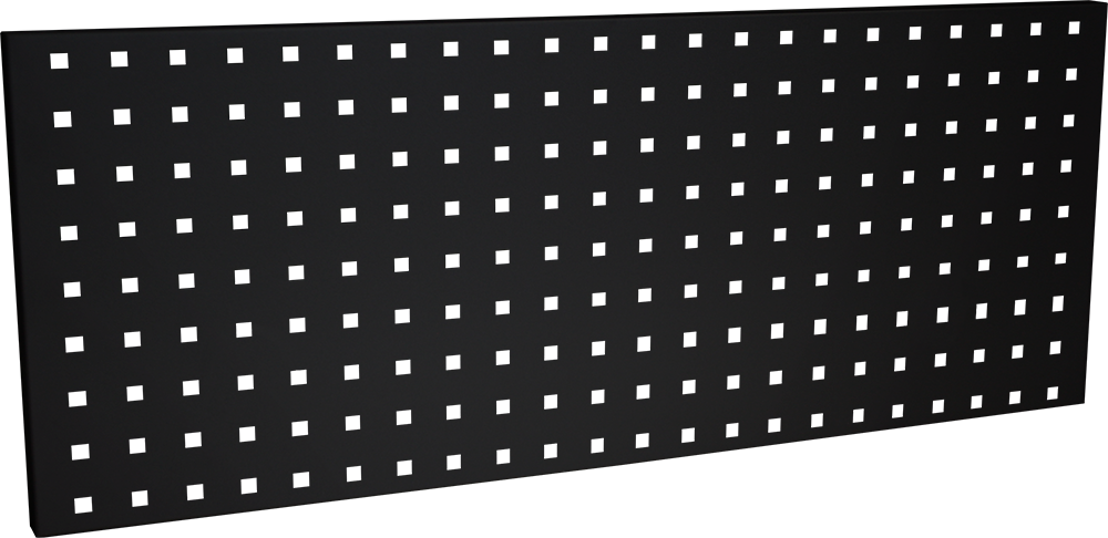Panel 1/3 perforated 750 - black