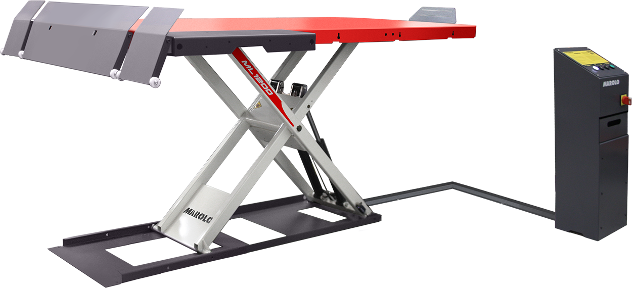 Hydraulic desk shop lift