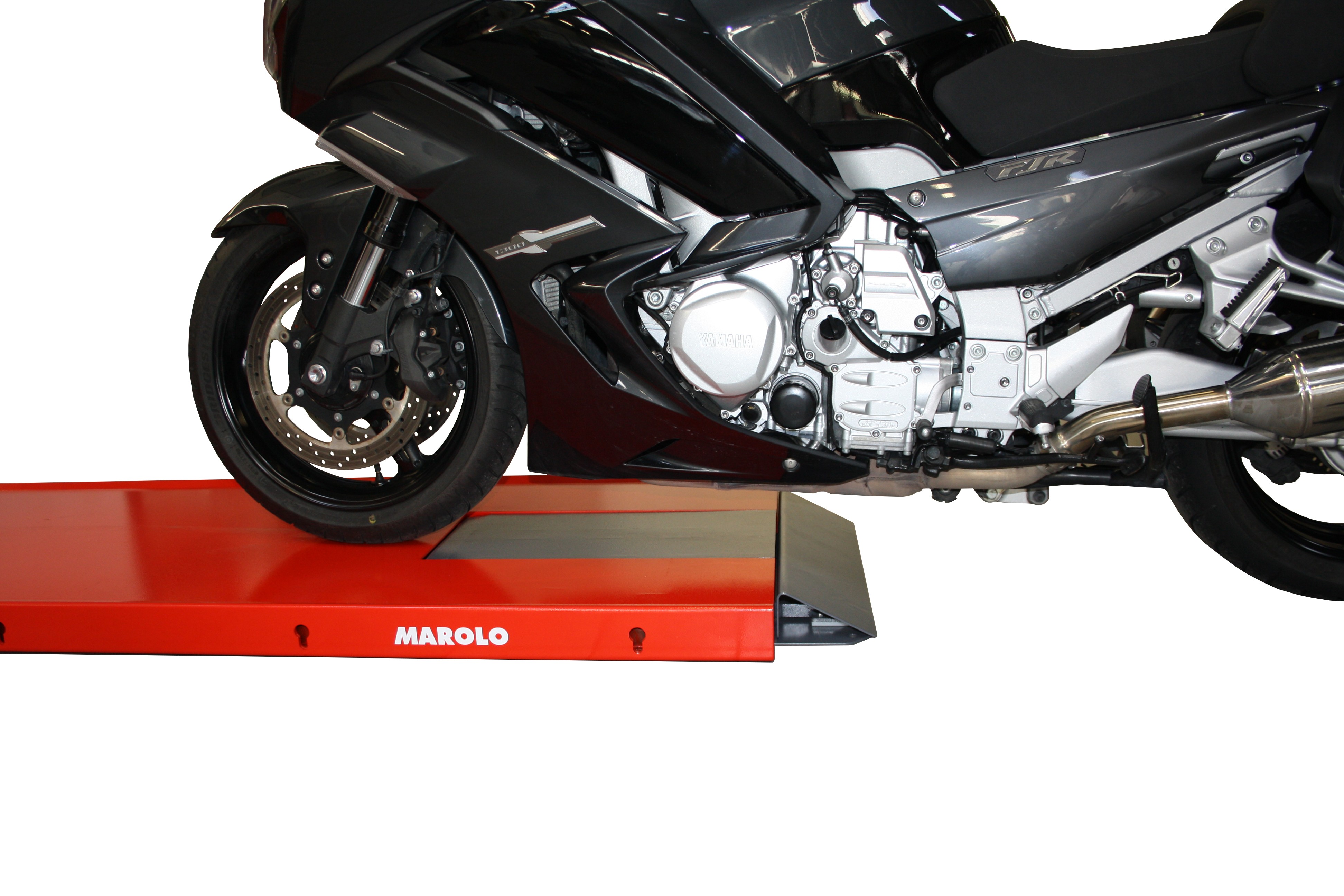 Table élévatrice moto MAROLOWLIFT extra plate