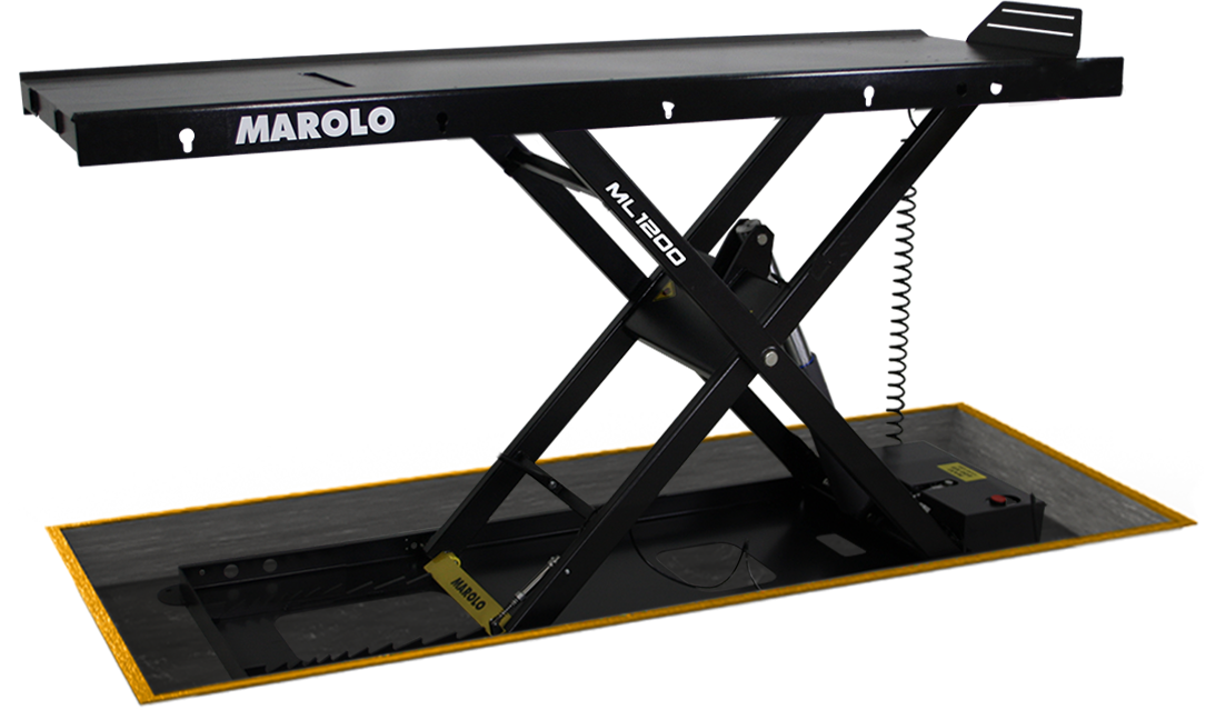 Table MAROLOLIFT 1200 HLE Hydraulique - Centrale intégrée - Encastrée - NOIR