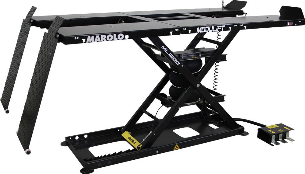 Pont Elévateur MODULIFT 1200 MOP Pneumatique - NOIR