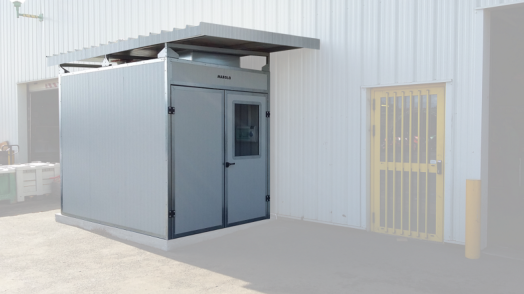 Cabines insonorisées extérieures -30 dB