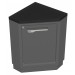 Plan de travail pour meuble d'angle sortant