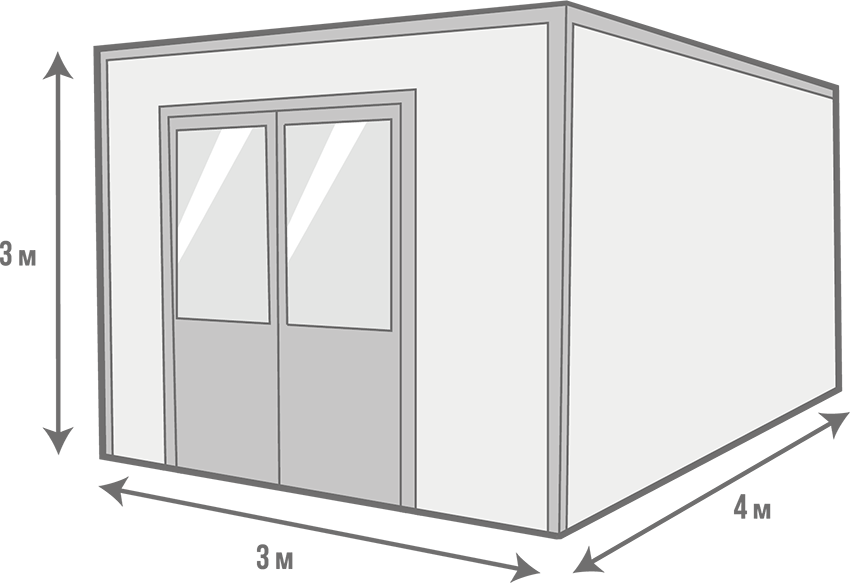 dimensions cabine