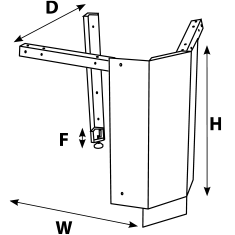 internal corner dimensions diagram