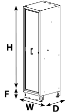 sliding door wardrobe diagram